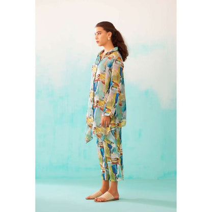 NORN Brushstroke Low Back Shirt