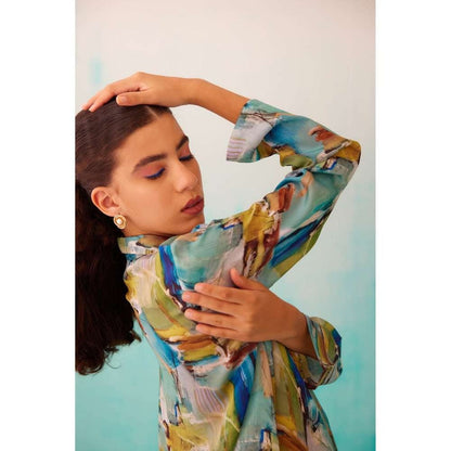 NORN Brushstroke Low Back Shirt