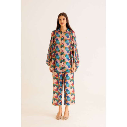 NORN Abstract Work Blouse