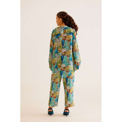NORN Brushstroke Work Blouse