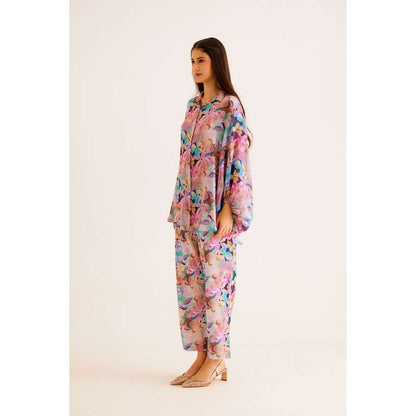 NORN Floral Work Blouse