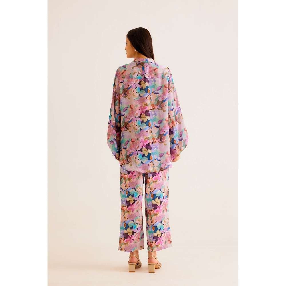 NORN Floral Work Blouse