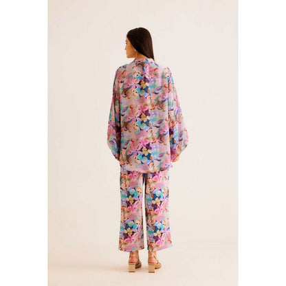 NORN Floral Work Blouse