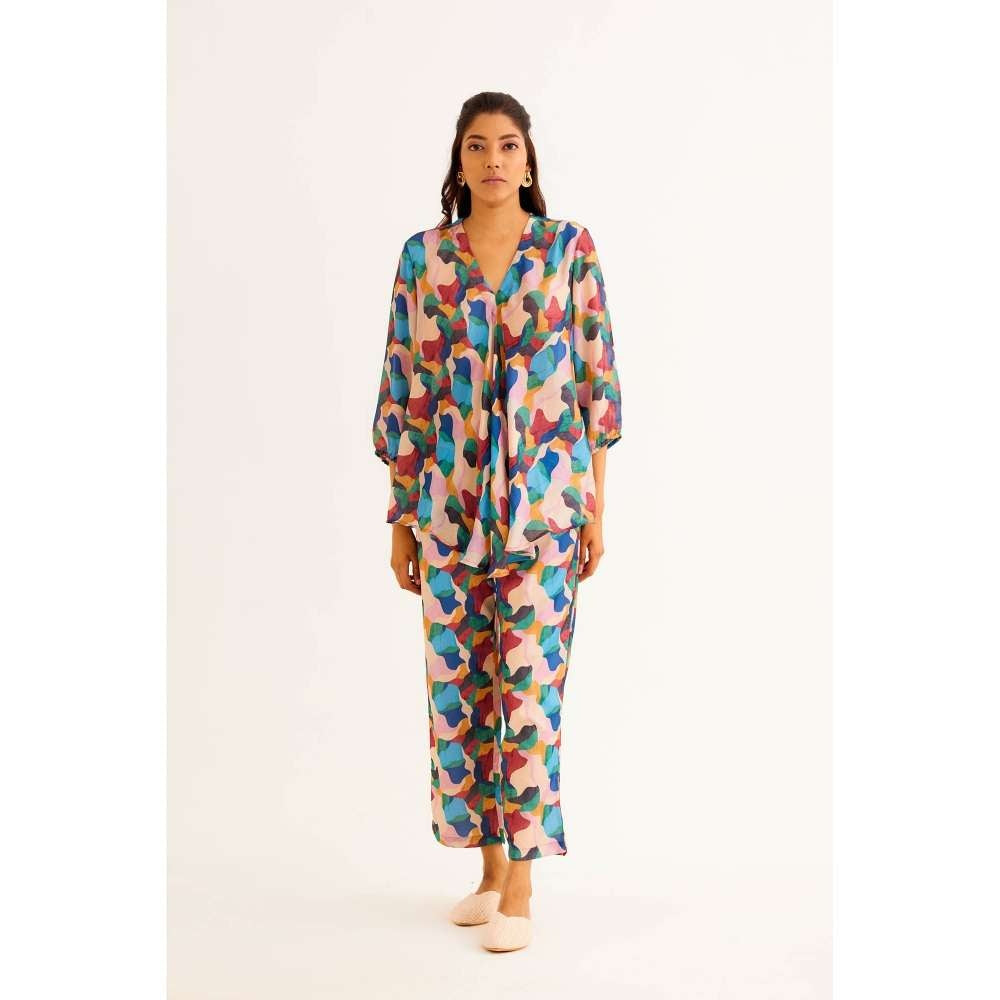 NORN Abstract Wide Pants