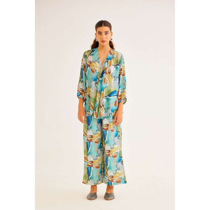 NORN Brushstroke Wide Pants