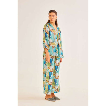 NORN Brushstroke Wide Pants