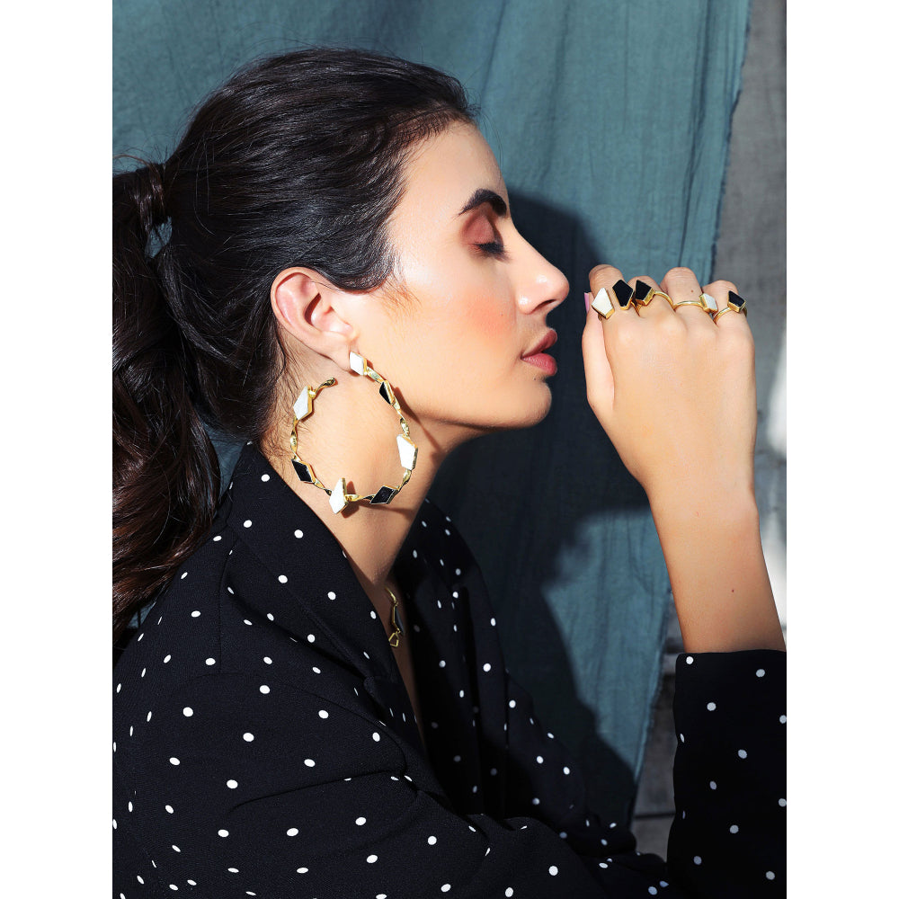 VARNIKA ARORA Pastiche Multi-Color Ring