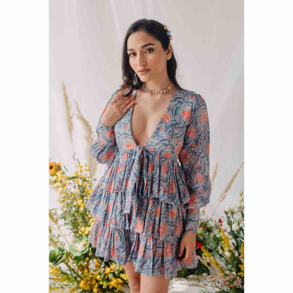 Old Marigold Chicca Layered Dress