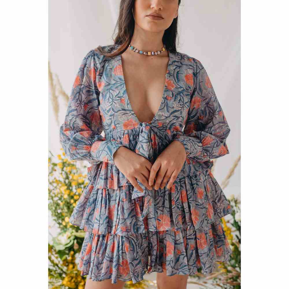 Old Marigold Chicca Layered Dress
