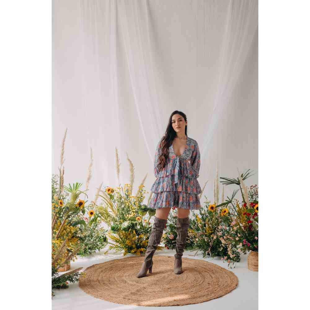 Old Marigold Chicca Layered Dress