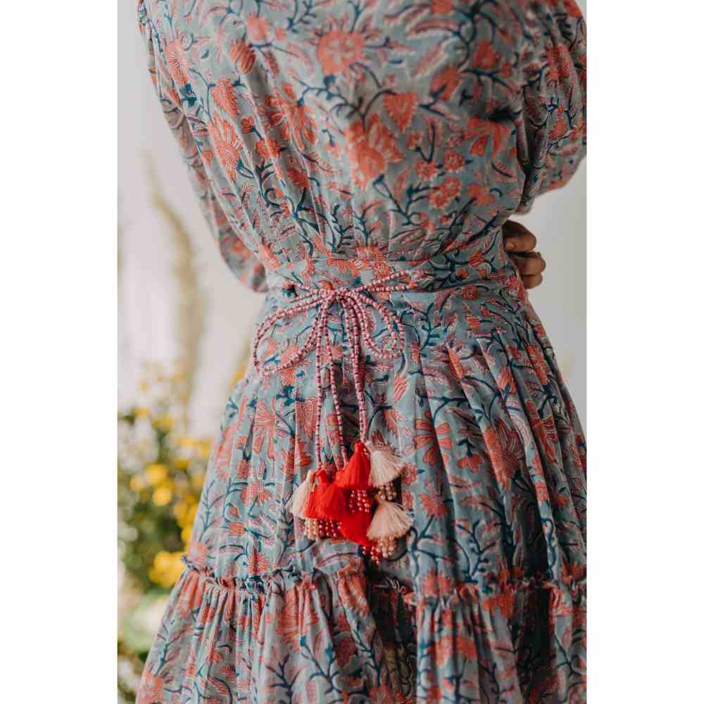 Old Marigold Tiffany Collared Dress with Belt (Set of 2)
