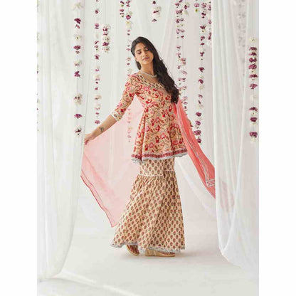 Old Marigold Raahat Gharara (Set of 3)