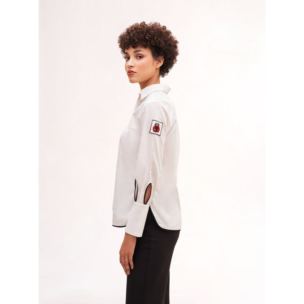 Our Love Bug Shirt With Bug Embroidery