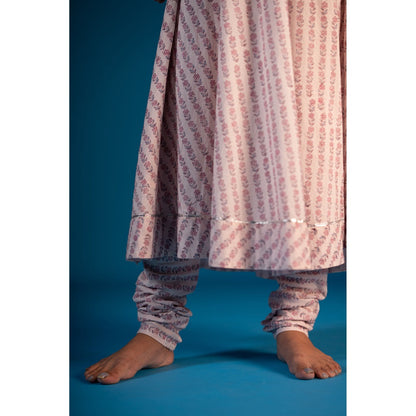 PANTS AND PAJAMAS Pink Neeta Sequined Dupatta