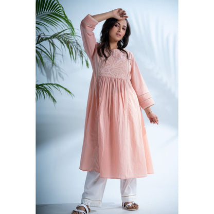 PANTS AND PAJAMAS Off White Cotton Bottom