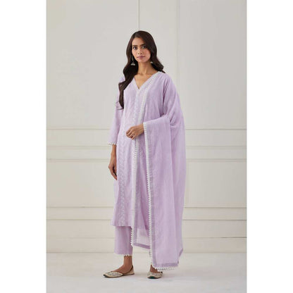 Priya Chaudhary Purple Dupatta