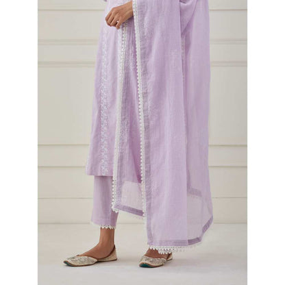 Priya Chaudhary Purple Dupatta