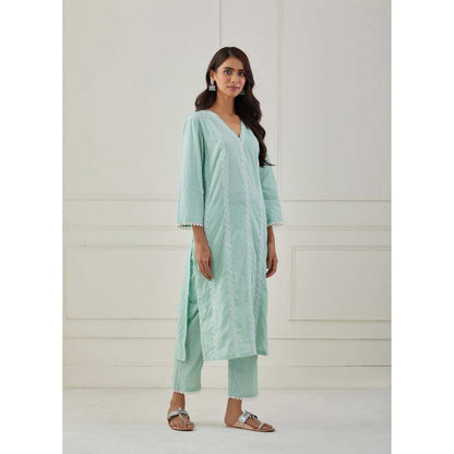 Priya Chaudhary Green Pants