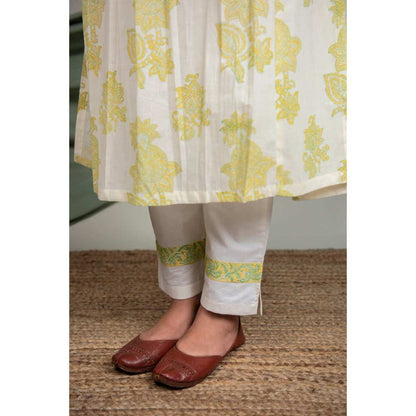 Priya Chaudhary Green Kurtas (Set of 3)