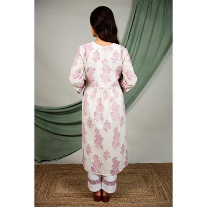 Priya Chaudhary Pink Kurtas (Set of 3)