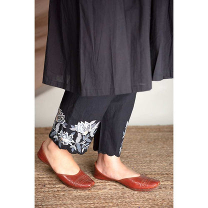 Priya Chaudhary Black Kurtas (Set of 3)