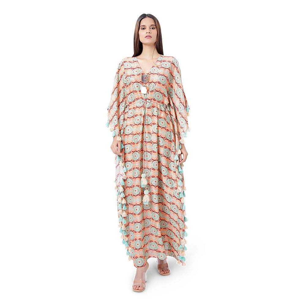 PS Pret by Payal Singhal Coral Kaftans