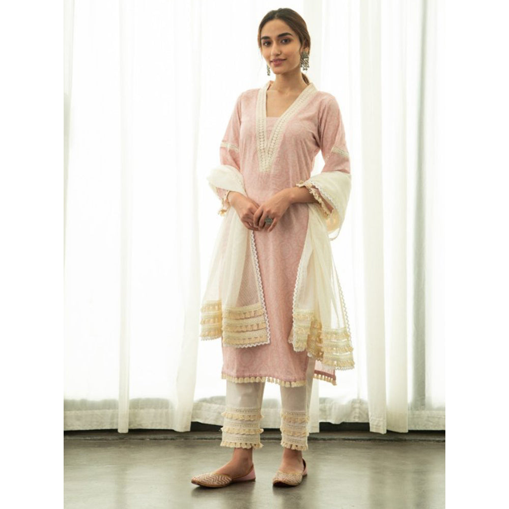 Roze Isra Dupatta