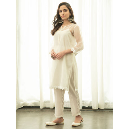 Roze Azal Kurta (Set of 3)