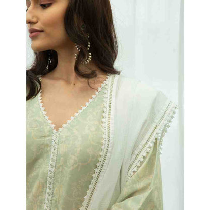 Roze Heena Kurta (Set of 3)
