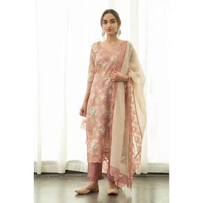 Roze Suraiya Kurta (Set of 3)