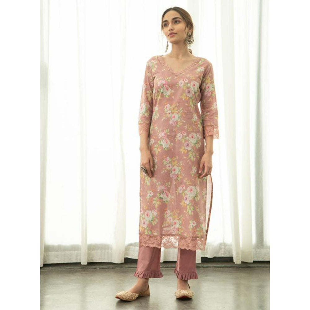 Roze Suraiya Kurta (Set of 3)