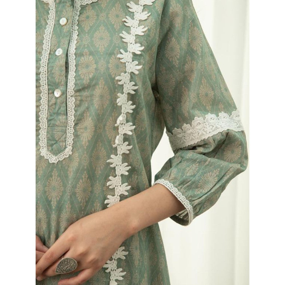 Roze Zareena Kurta (Set of 2)