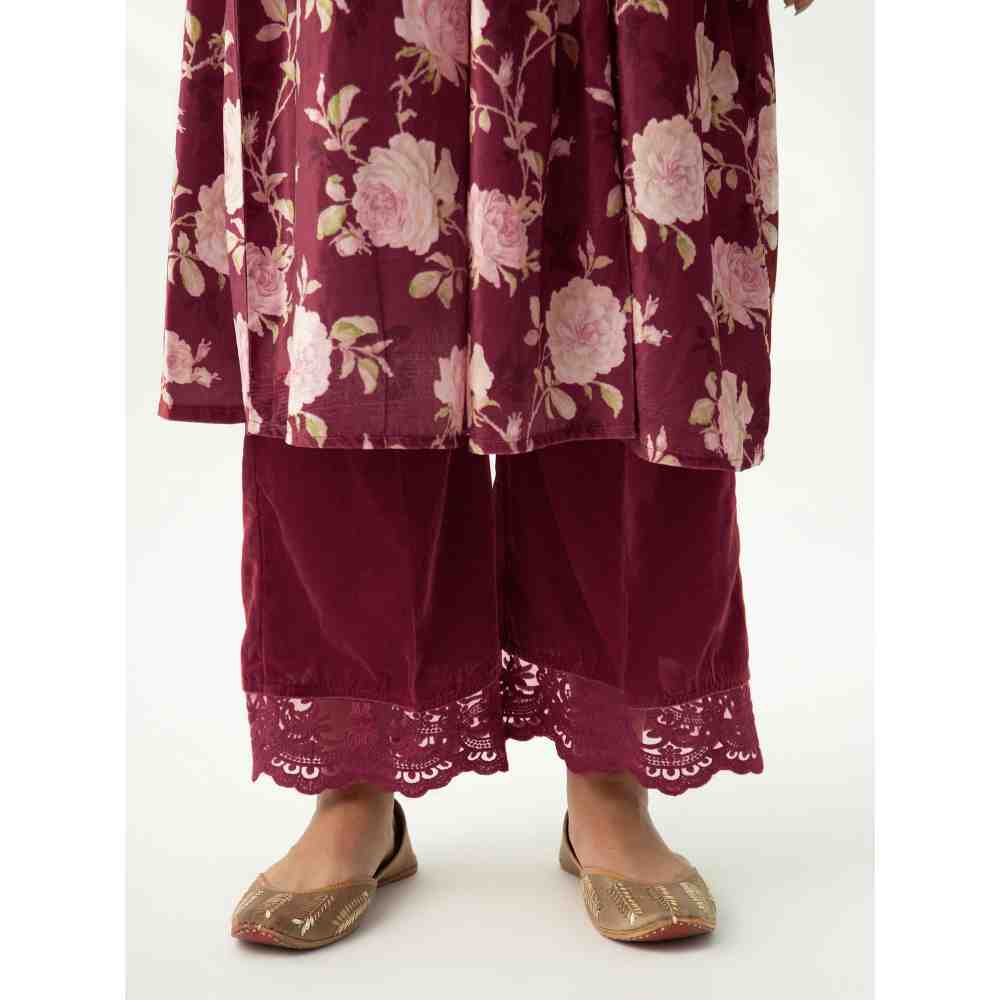 Roze Faria Velvet (Set Of 2)