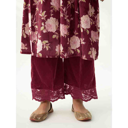Roze Faria Velvet (Set Of 2)