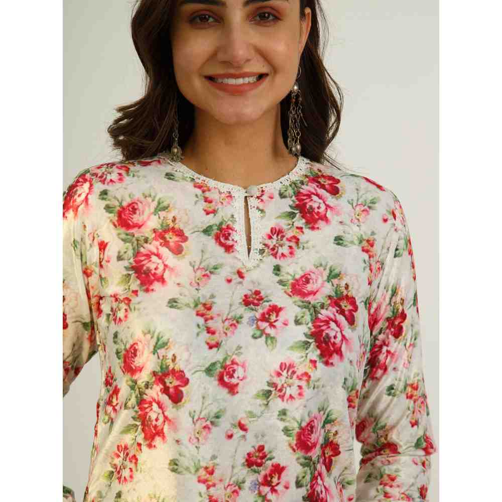 Roze Asmara Velvet (Set Of 2)