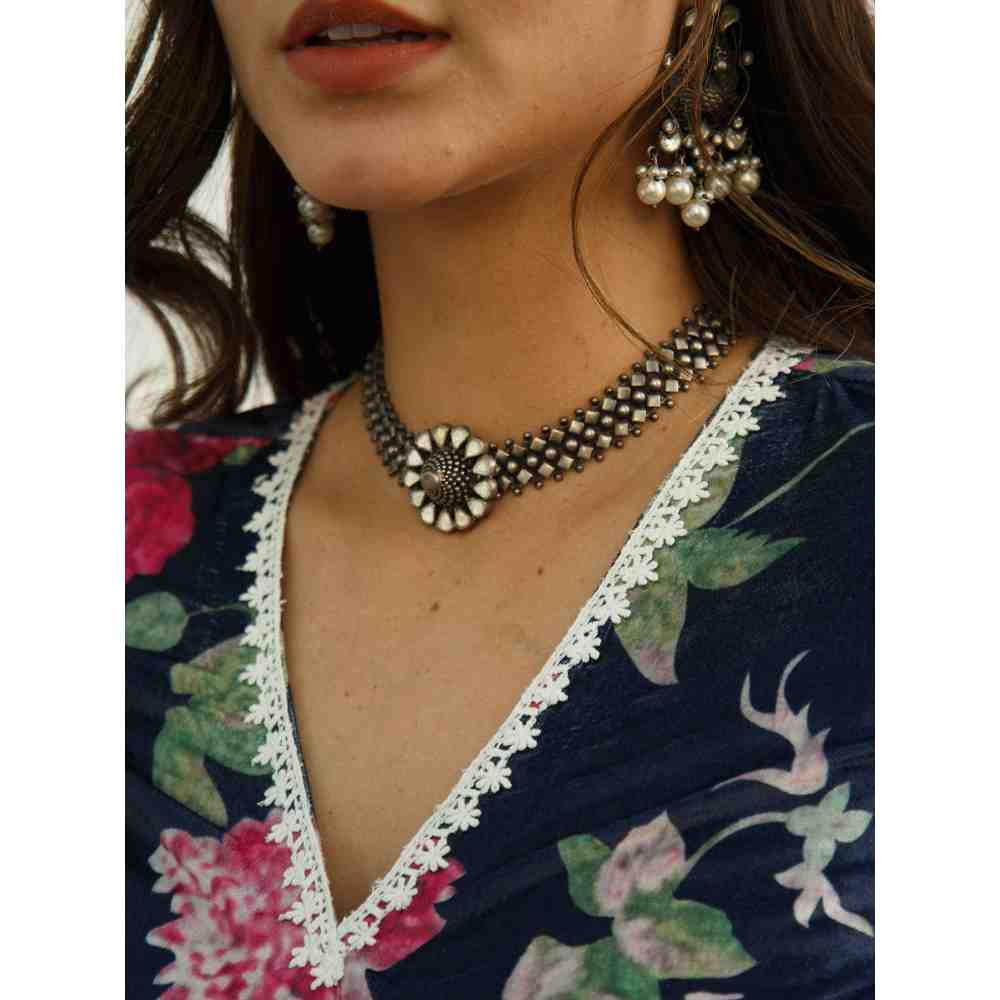Roze Adya Velvet (Set Of 2)