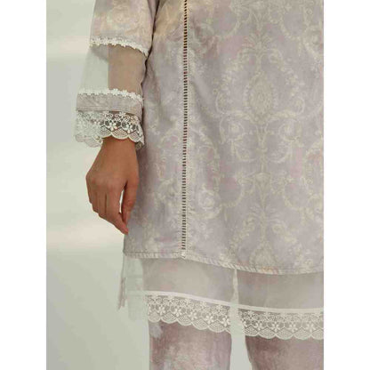 Roze Ismat Velvet Kurta