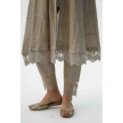 Roze Mahjabeen Light Taupe Pants