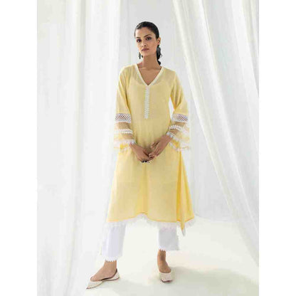 Roze Estelle Yellow Kurta