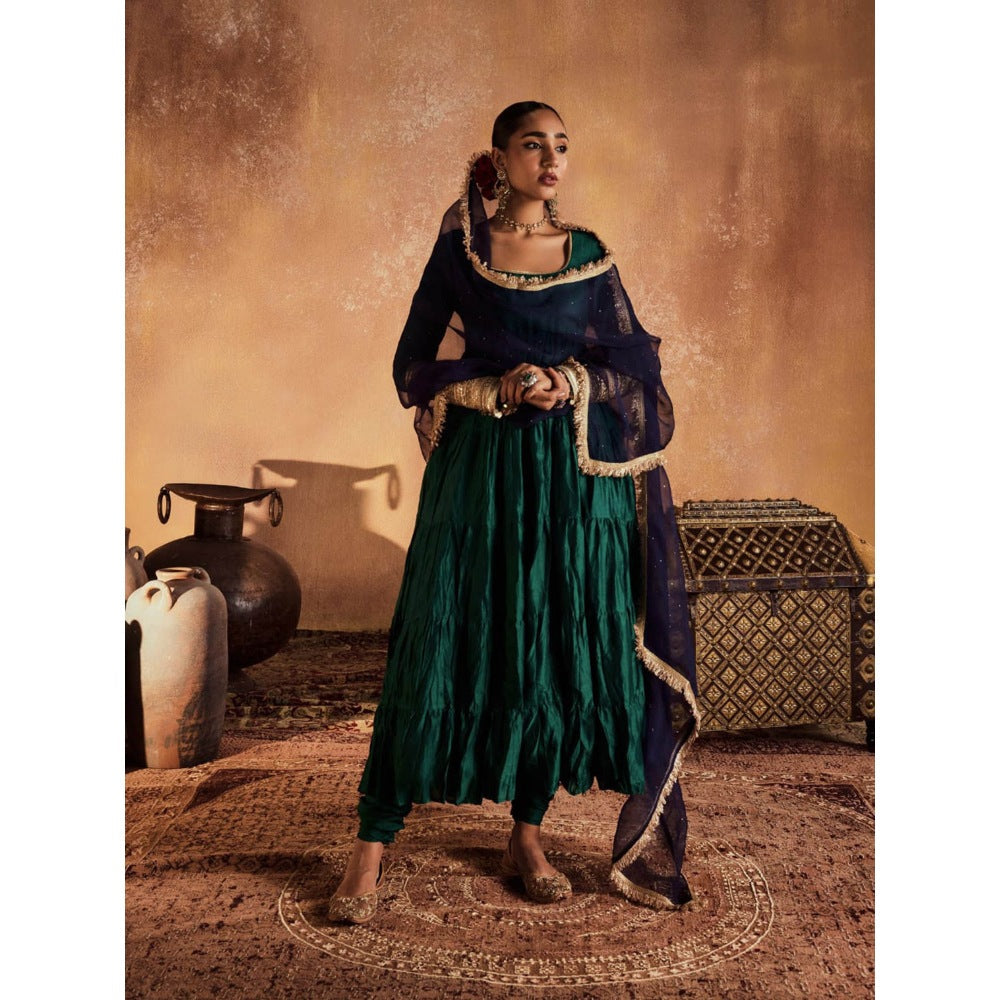 Roze Sahiba Blue Dupatta