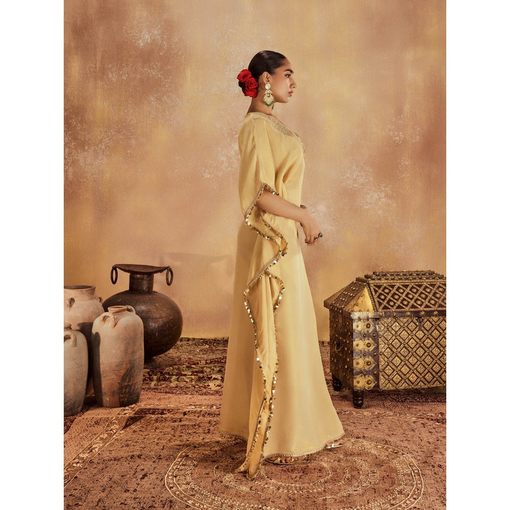 Roze Suhana Kaftan Dress