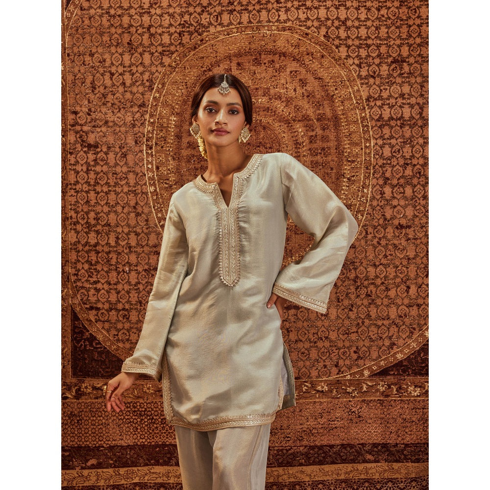 Roze Nadia Kurta with Pant & Dupatta (Set of 3)