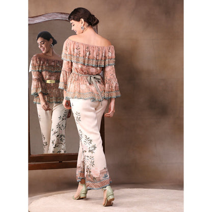 Soup by Sougat Paul Printed Pant (Set of 2)