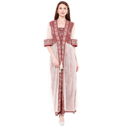 Soup by Sougat Paul Red Jacket Jumpsuit - Customisable (Set of 2)