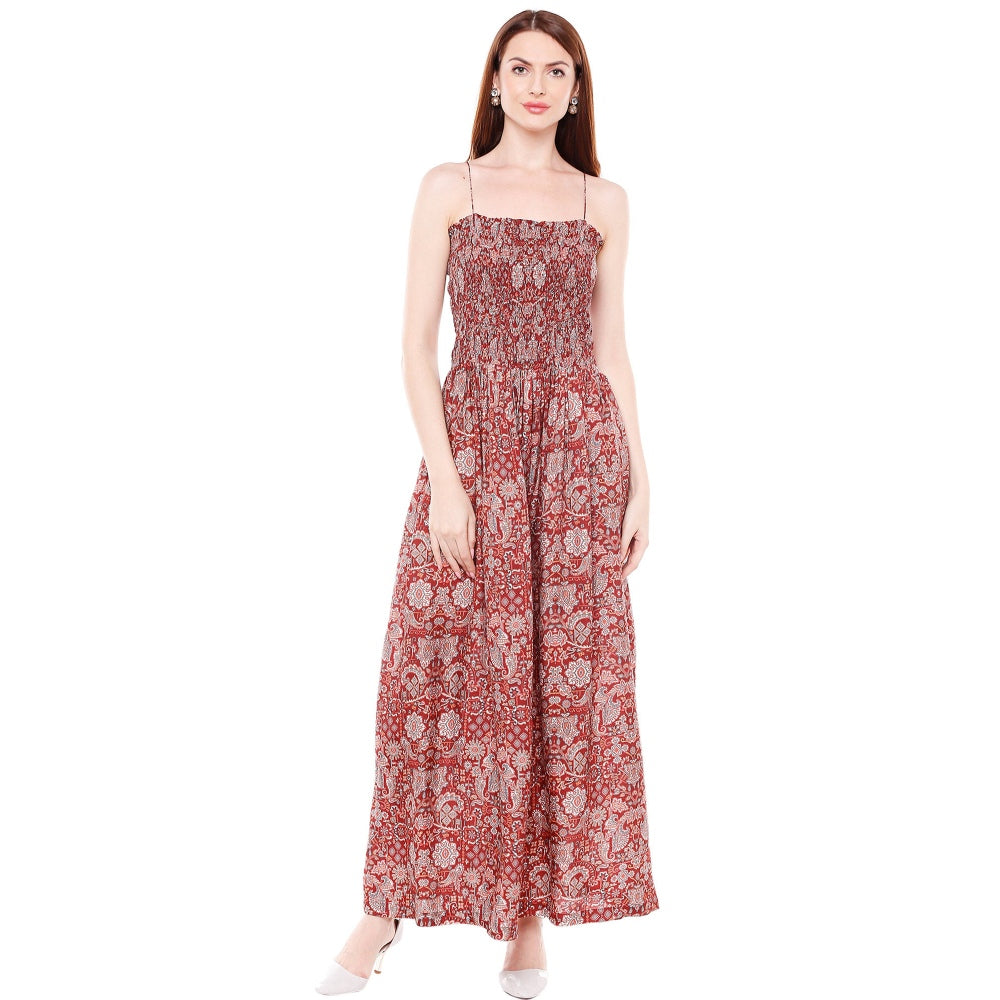 Soup by Sougat Paul Red Jacket Jumpsuit - Customisable (Set of 2)