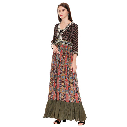 Soup by Sougat Paul Black Printed Jumpsuit