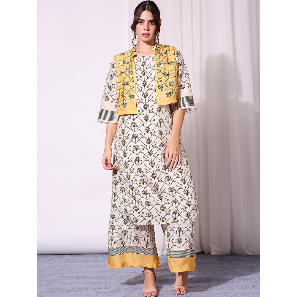 Soup By Sougat Paul Multi Colour Kurta - Set of 3