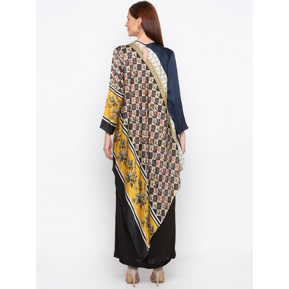 Soup by Sougat Paul Multicolor Printed Tunic With Palazzo (Set of 2)