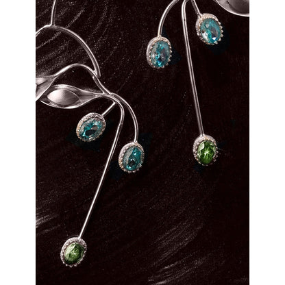 Suhani Pittie Silver Rain Drop Earrings