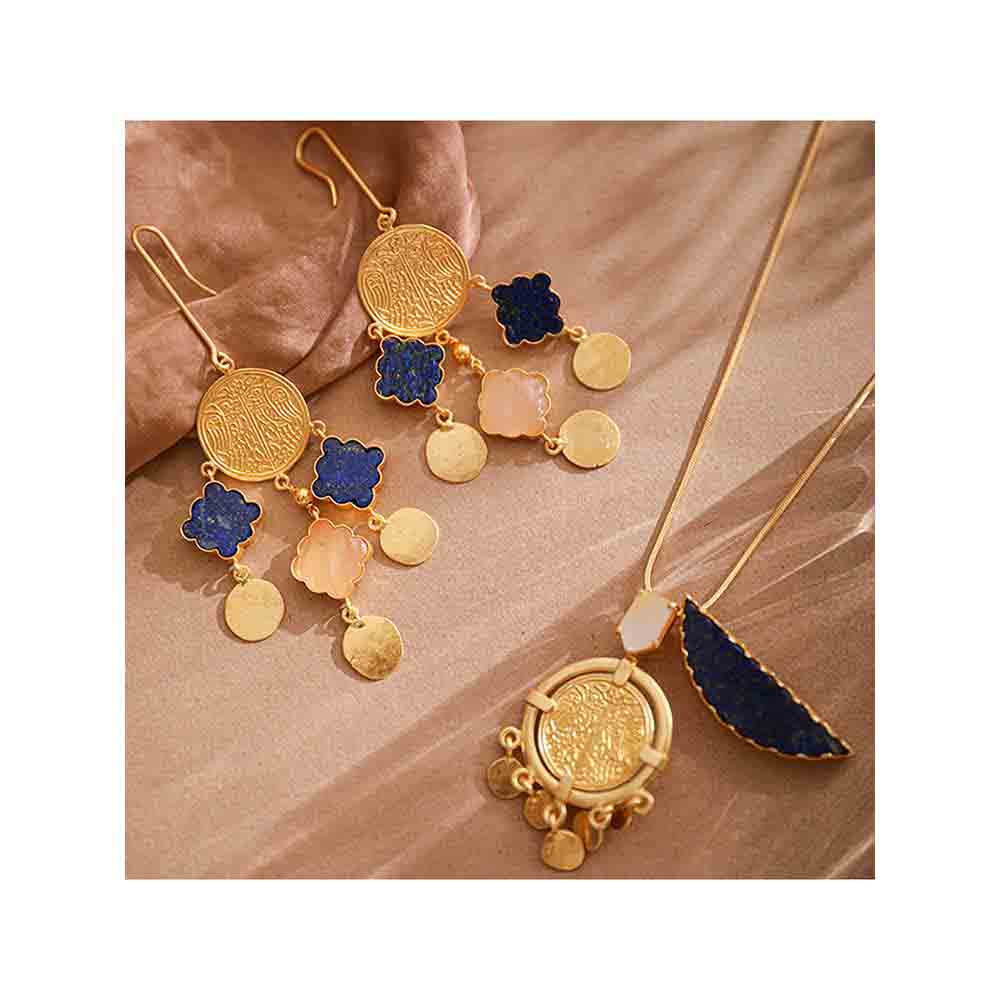 Tanvi Garg Everling Coin Earrings